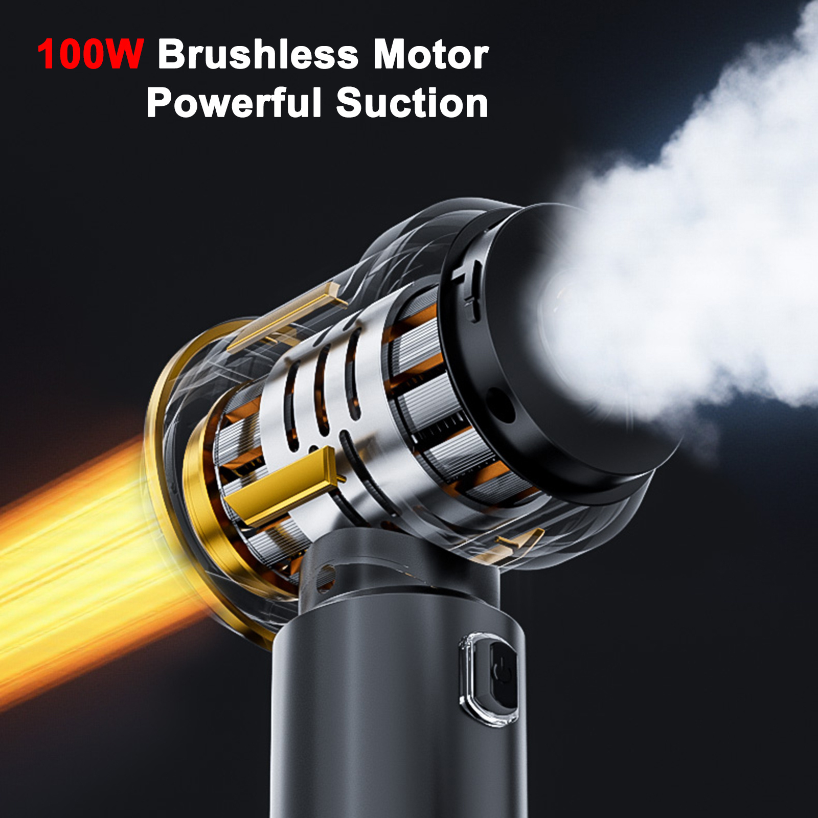 2026 new 20000pa powerful handheld vacuum cleaner battery 4in 1 lightweight vacuum blower vacuum cleaner led display usb rechargeable mini vacuum cleaner for pet hair cleaning with cleaning hoses Product details 4