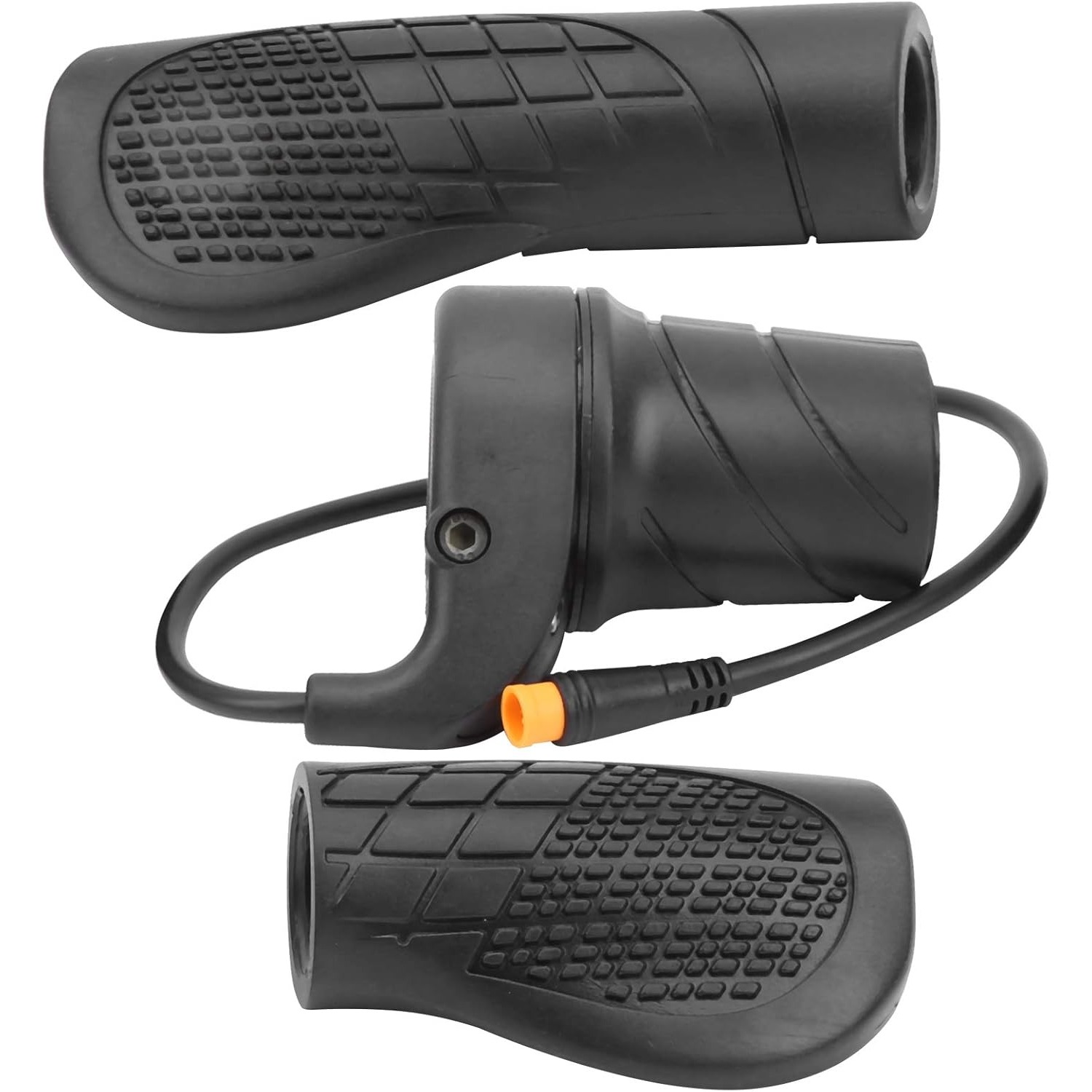 TEMU 1 Set Half-turn Throttle, Smooth , To Jerkiness, Anti-slip And Waterproof, Motorcycle-grade Grip, For E-bikes/mountain Bikes, Compatible With