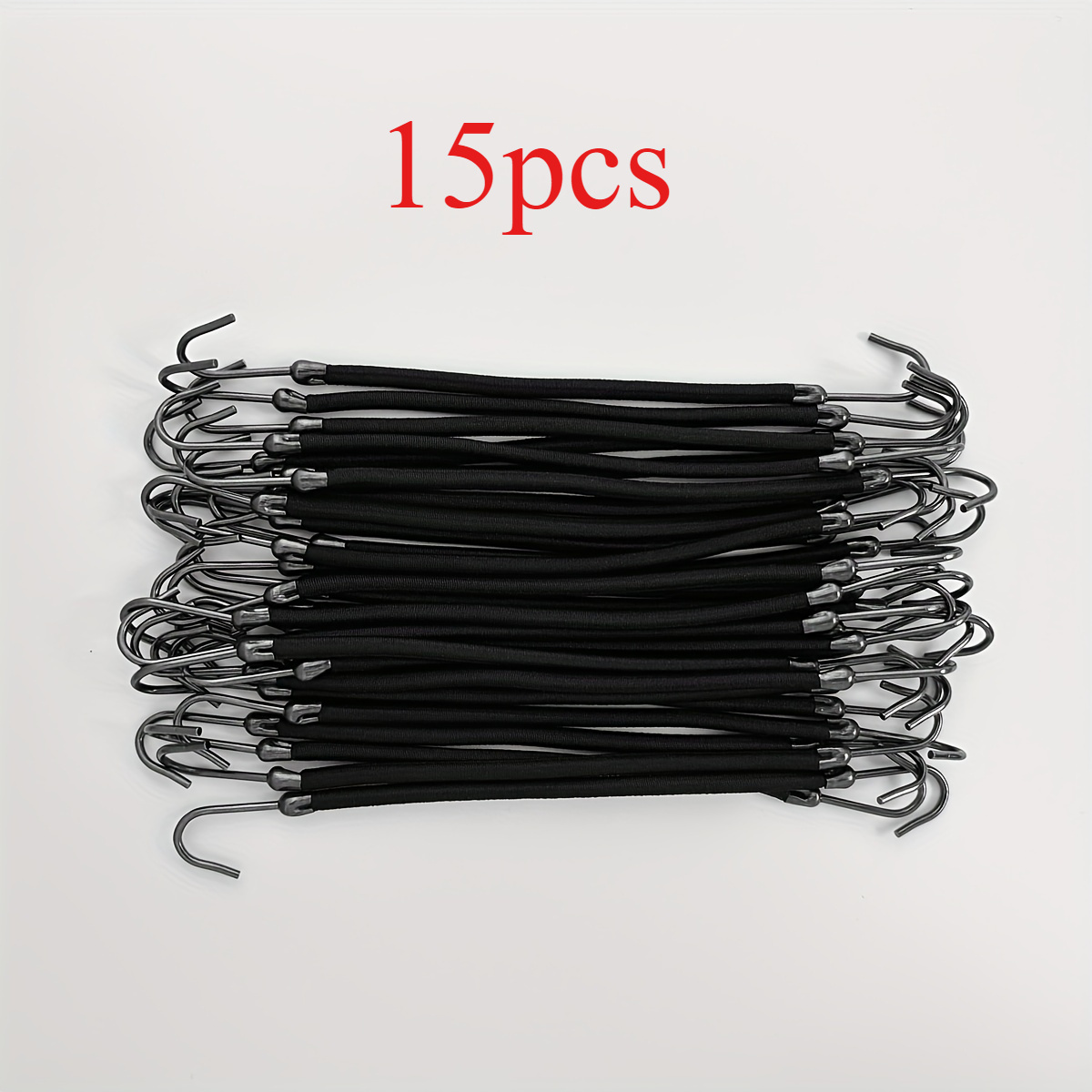 5/ 10/ 15pcs Easy Elegant Headbands, Solid Color Ponytail Rings, Suitable For Curly Long Hair, Brown And Beige 3-color Set, Single Package