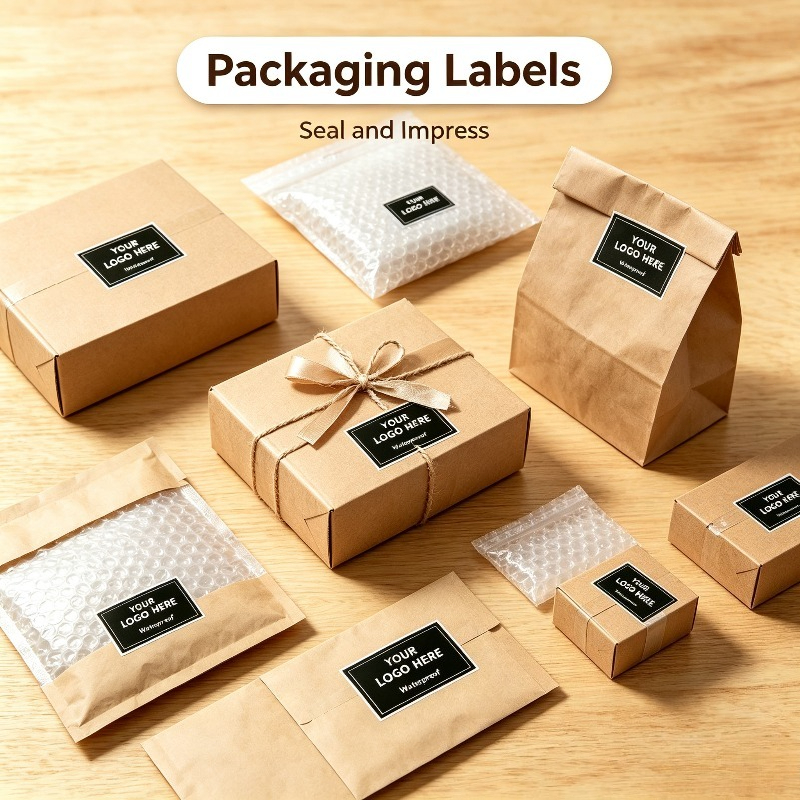 Custom Multi-Size Rectangular Label Stickers