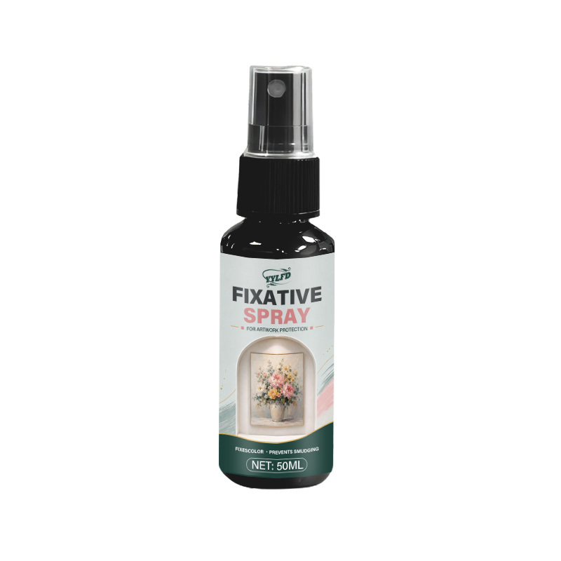 TEMU Spray Protettivo per Pittura, Stabilizzazione dei , Preservazione Colori a Lunga e Originale, Compatibile con Materiali di Pittura, Facile da e