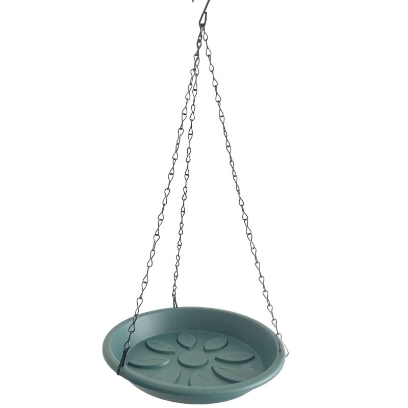 Image of 1pc Of A Easy Hanging Bird Bath With Hooks, Suitable For Outdoor Bird Feeding And Watering, Easy To Clean, Attracts Hummingbirds And