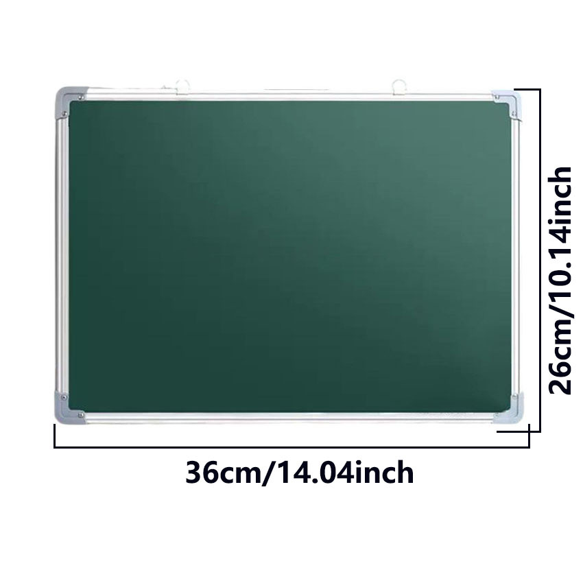 Wall-mounted Decorative Whiteboard, Double-sided Dry Erase Board, With Pen And Eraser, Office Note Board, With Hanging Design, For Office Demonstration, Compact And Suitable For Home Office Use