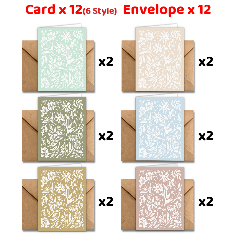 

[24pcs Greeting ] 24- Assorted Greeting Envelopes, Blank , For Thanksgiving, Christmas, , , - For , , Coworkers