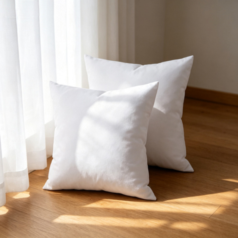 TEMU Pillow Insert 2pcs Set - Ideal For Bed And Decorative Pillows, Perfect As Sofa Pillows Or Accent Pillows For Sofas And Couches, Suitable For
