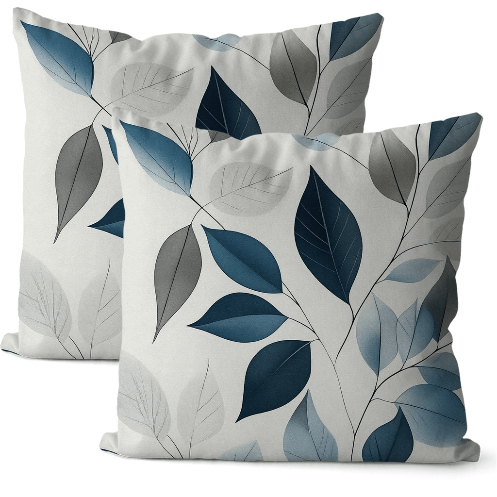 TEMU 1 Set Of 2pcs 2d Double-sided Flat Print Pattern Pillowcases, Short Plush Polyester Machine Washable Home Decor, With Zipper, Home Decor