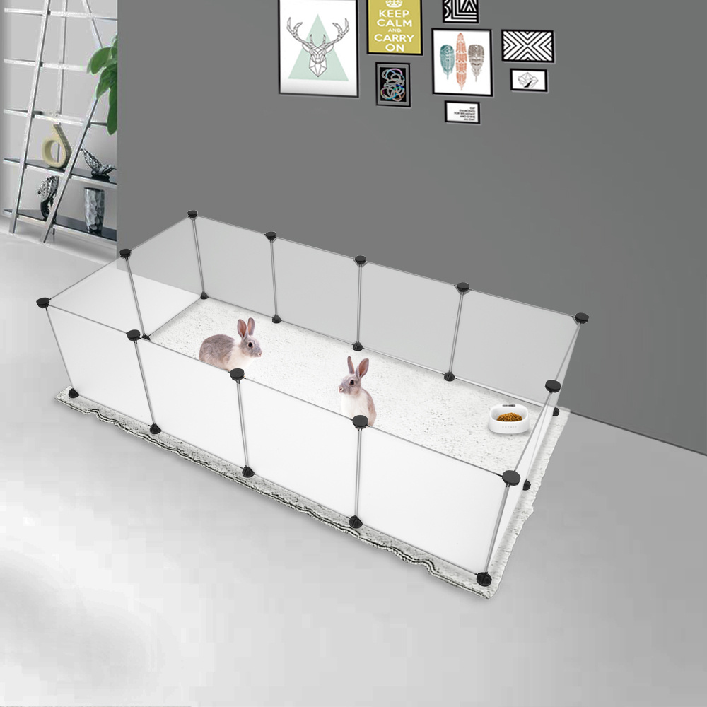 Pet Playpen, Portable Large Plastic Yard Fence Small Animals, Puppy Kennel Crate Fence Tent, Portable Closets