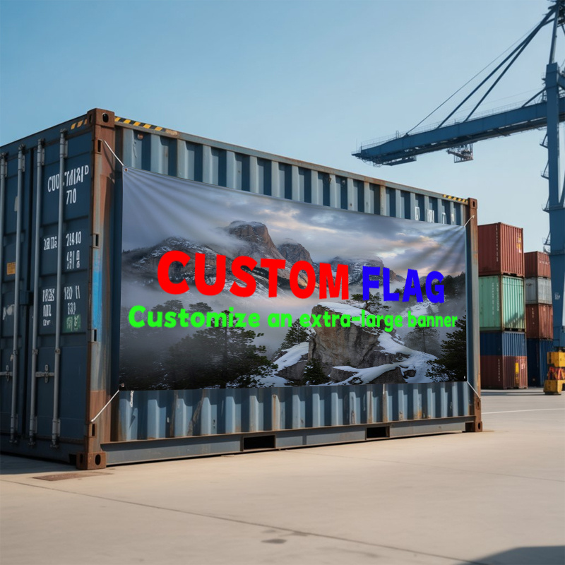 personalized banners sold on Temu Canada