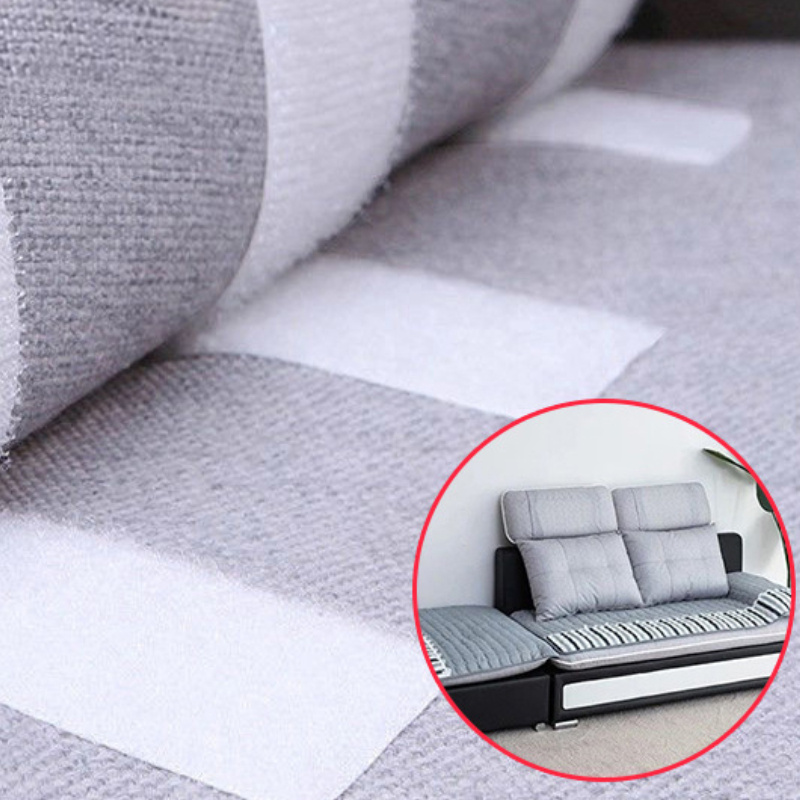 10 pairs invisible sofa cushion   white anti slip backing spot clean non marking self   fasteners for bed sheets carpets multi   use details 0