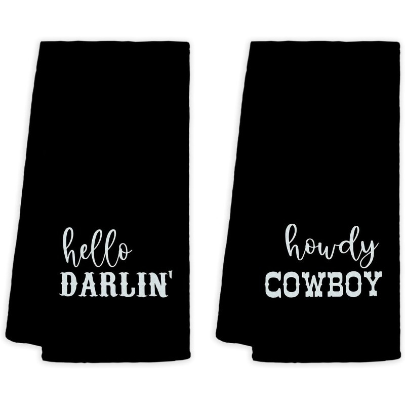 

Darlin & 2pcs Towel Set - , For ' & Decor, , 18x26