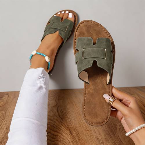 damen-sportsandalen -hausschuhe, europäischer amerikanischer -style, coole ausgefallene flache schlupfsandalen für damen, sommer-neuheit, -style für sommerspaziergänge, bestie- , nachmittagstee, vielseitiger artikel im europäischen amerikanischen stil, zu t-shirts trägertop-blusen