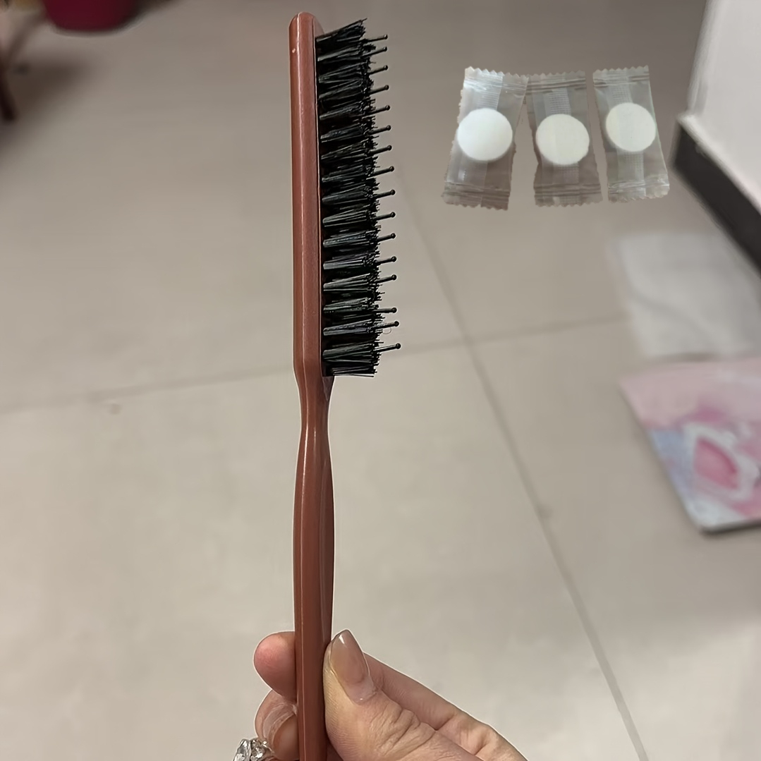 TEMU Peigne à queue pointue pour et barbe, artificielle et poils synthétiques, utilisé pour du cuir et la coiffure, outil de coiffure pour cheveux ,