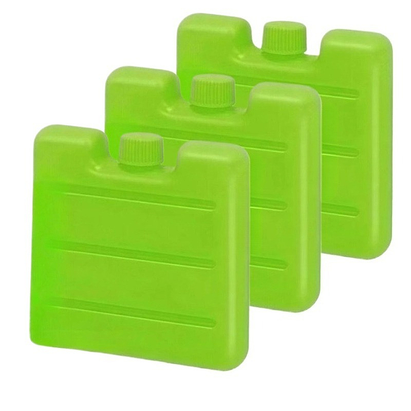 Image of 3pcs Lunch Box Mini Ice Pack Set, Reusable Bento Refrigerator Ice Box, Suitable For Outdoor Travel And Camping Picnics To Keep Food Cool, Non-contact With Food