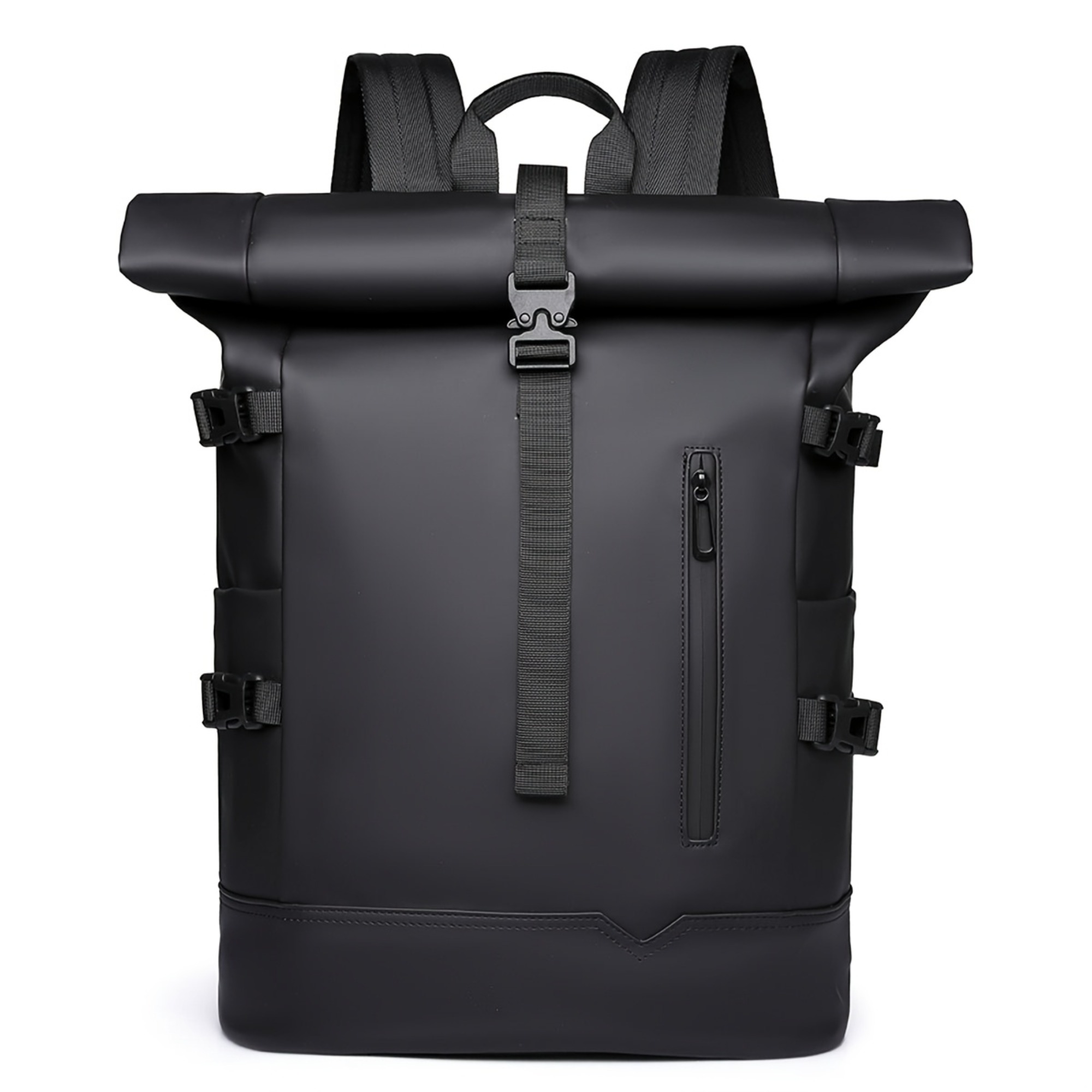The Backpack Features a Minimalist And Sophisticated Gray Tone, Functional Design, a Large-Capacity Main Compartment with Multiple Practical Pockets for Easy Storage of Laptops, Daily Necessities, Etc. Made of And Wear-Resistant Fabric