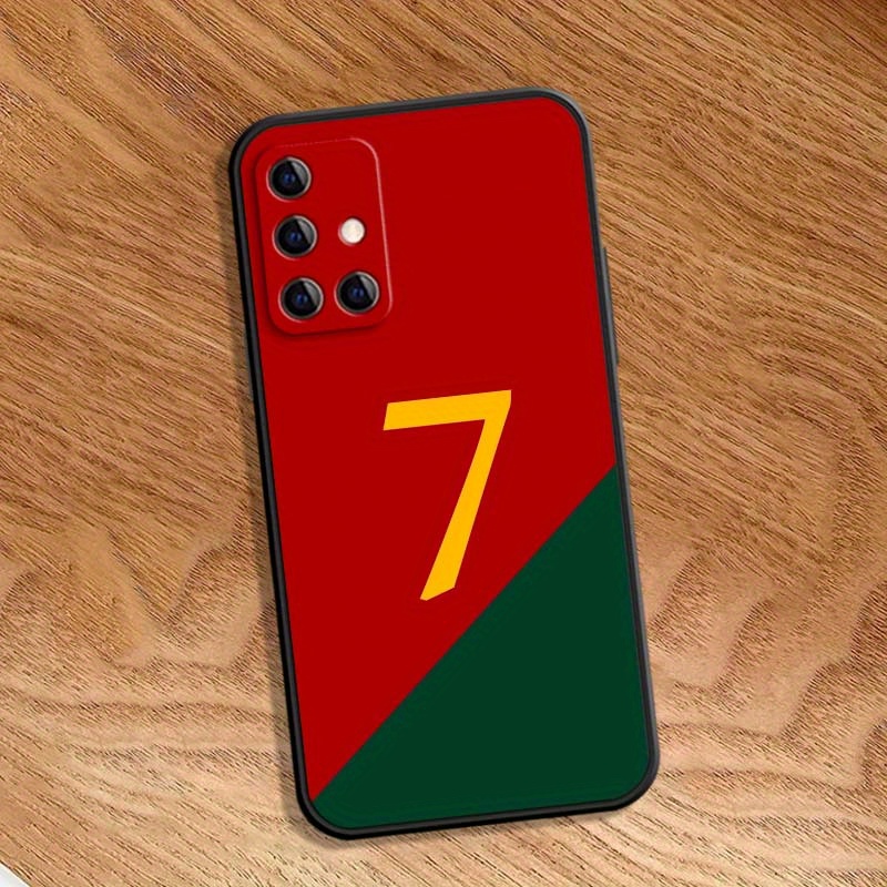 TEMU Phone Case - Football Jersey Phone Case Suitable For Galaxy A13 A14 A15 A16 A20e A20s A21s A22 A23 A20 A35 A36 A40 A42 A51 M11 M02s M31 M52 Note