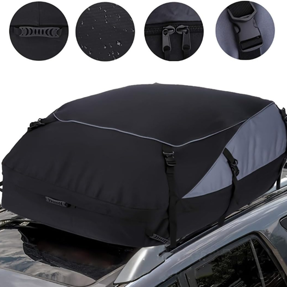 set roof luggage box luggage bag car roof carrier roof bag Temu