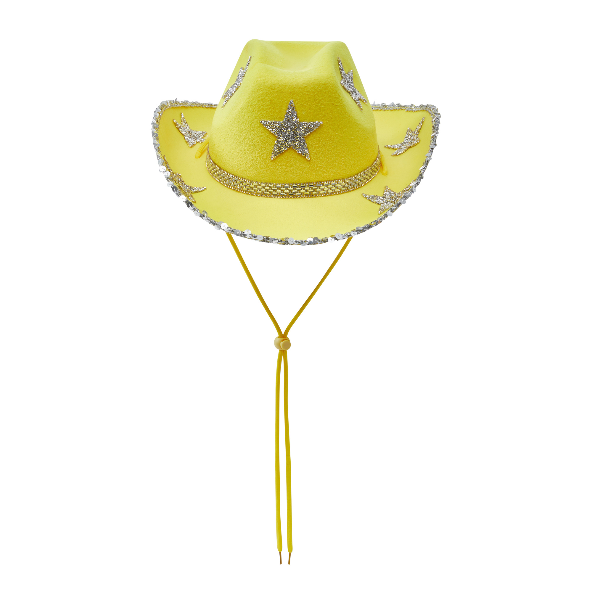 womens star cowgirl hats shiny glitter wide brim - Temu display picture 1