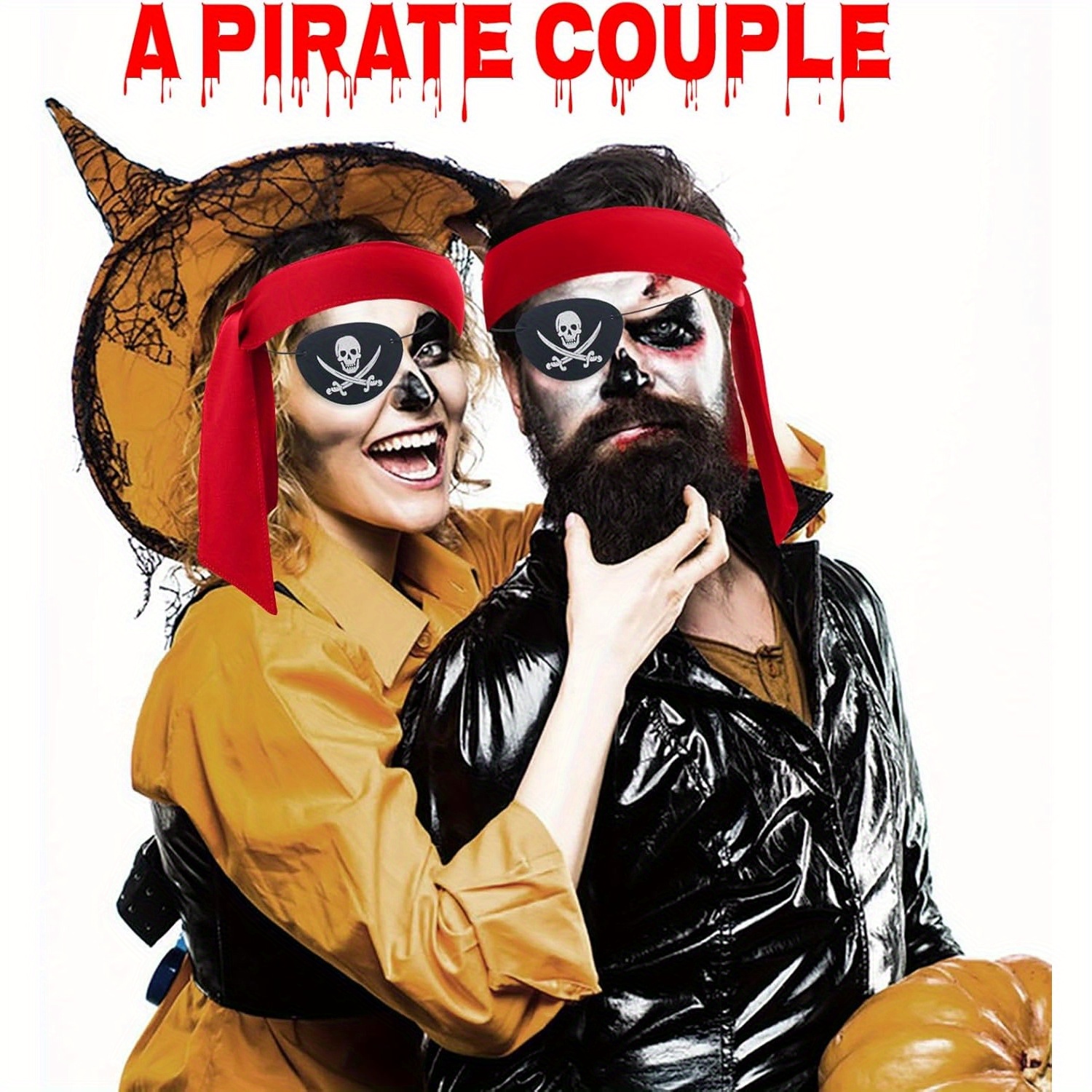 10pcs Practical Halloween Pirate Decoration Set