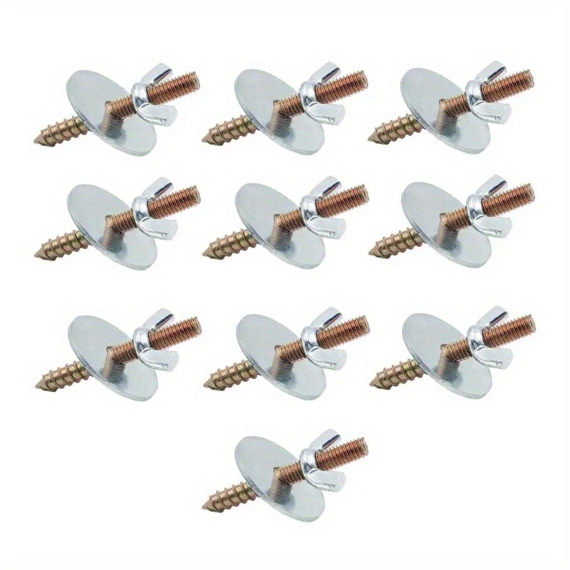 Nut Screw Installation Bird Cage Kit - Bird Cage Perch Screws And Nuts Nuts Parrot Bird Cage Accessories With Washer