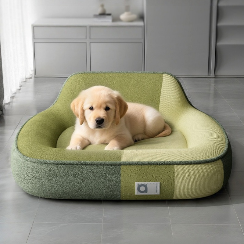 dog sofa bed removable washable cover soft pet bed with cushioned interior   couch for small medium dogs easy clean indoor outdoor use   Product details 3