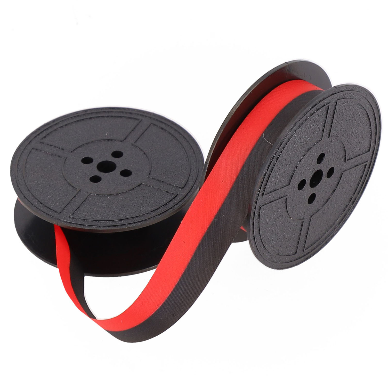 TEMU 2pcs Typewriter Ribbon | Portable Typewriter Ribbon Calculator Ribbon In Red And Black Colors