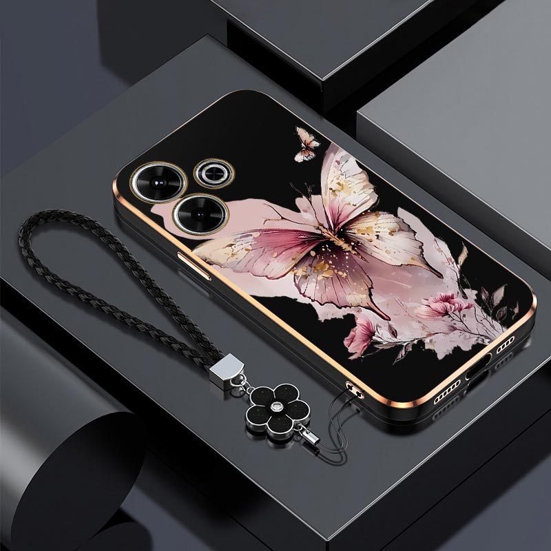 TEMU Phone Case: 13 4g Big Wings Designed For Entertainment With Comfortable Feel And Elegant Compatible With Redmi 13 4g
