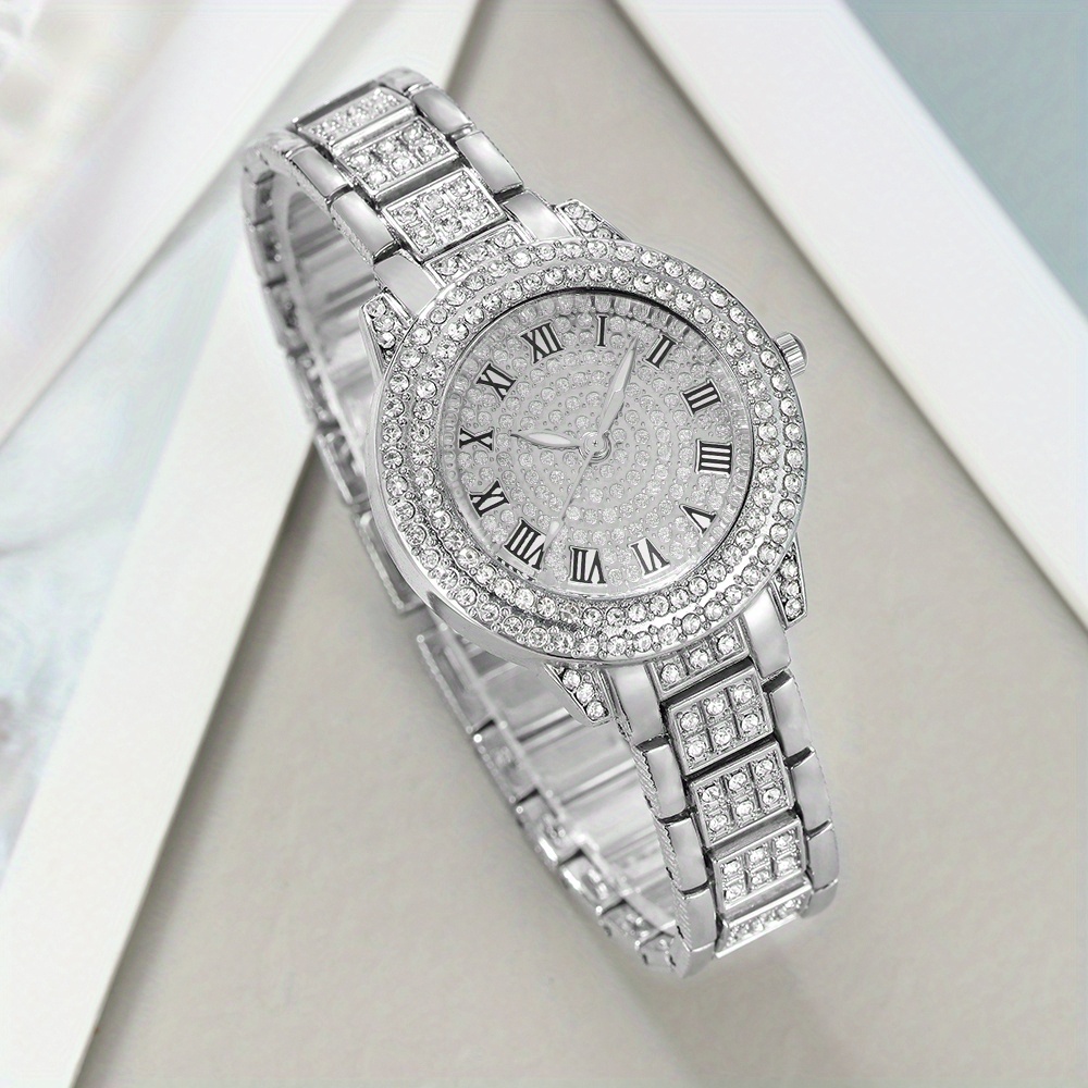 7pcs set womens trendy casual quartz watch jewelry additions  display picture 1