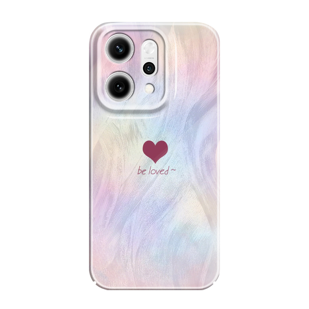 Funda para teléfono - Funda para teléfono Streamer Love para OPPO Reno 14 14F Pro, cubierta rígida de película: retailer-supplied image