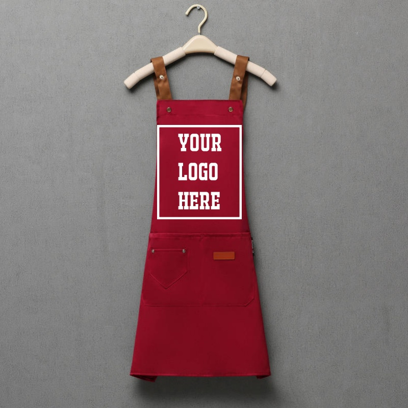 TEMU Custom Apron, High-definition Printing, Suitable For Coffee Shops, Restaurants, Burger Shops, Creative Gift, , Supports, Customizable Store Name