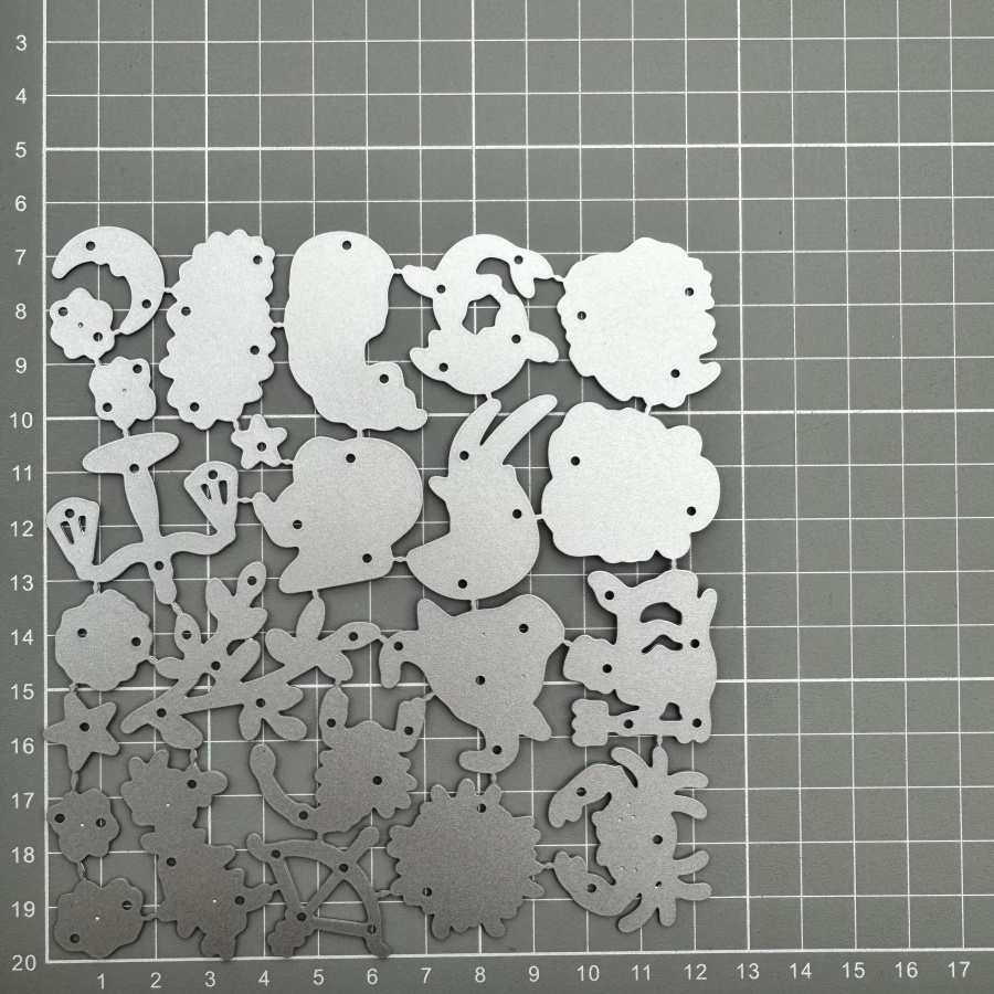 TEMU 2026 Neue Ankunft Sternbilder Metall Schneidstempel für Scrapbooking Kartenherstellung Schablonen Fotoalben