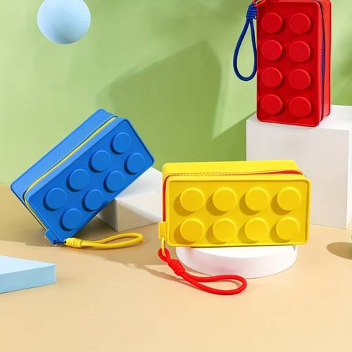 item picture simple and cute dopamine color large capacity multi functional handheld storage bag
