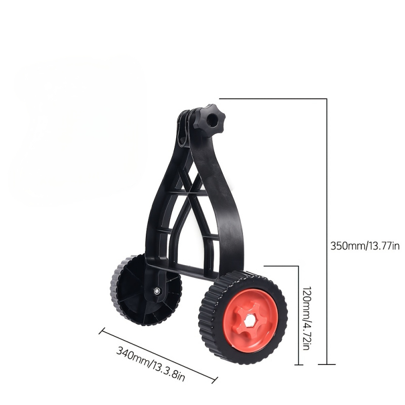 Temu – TEMU 1pc Of Push-type Garden Trimmer Auxiliary Wheel Bracket Accessory, Suitable For Electric And Gas Lawn Mowers, Brush Cutters, Mowers, Used For