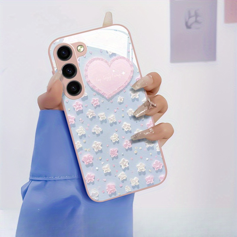 a trendy -patterned phone case from the 2000s for valentine's day, a cute  aesthetic, compatible with iphone models 11 through 16. - cell phones &  accessories - Temu