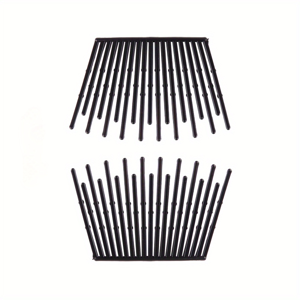 Image of 10pcs Ponytail Fluffy Modeling Disc Hair Styling Tool Black Insert Comb Plate Hair Combs Hair Clip Brush Accessories