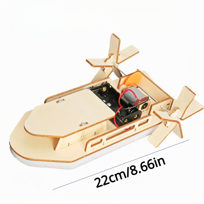 kit de barco eléctrico diy - invención de física, rompecabezas experimentales para jóvenes, conjunto de manualidades científicas, aprendizaje educativo stem, juego  , actividad   para jóvenes | proyecto diy   | instrucciones detalladas de  , kits de experimentos de física detalles 3