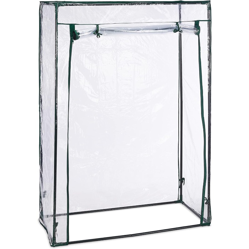 PVC Transparent *-Up Greenhouse Cover, 59.06 x 39.37 x 19.69inch, *-in Greenhouse for Backyard, Garden, or Camping, Easy Assembly, Durable a