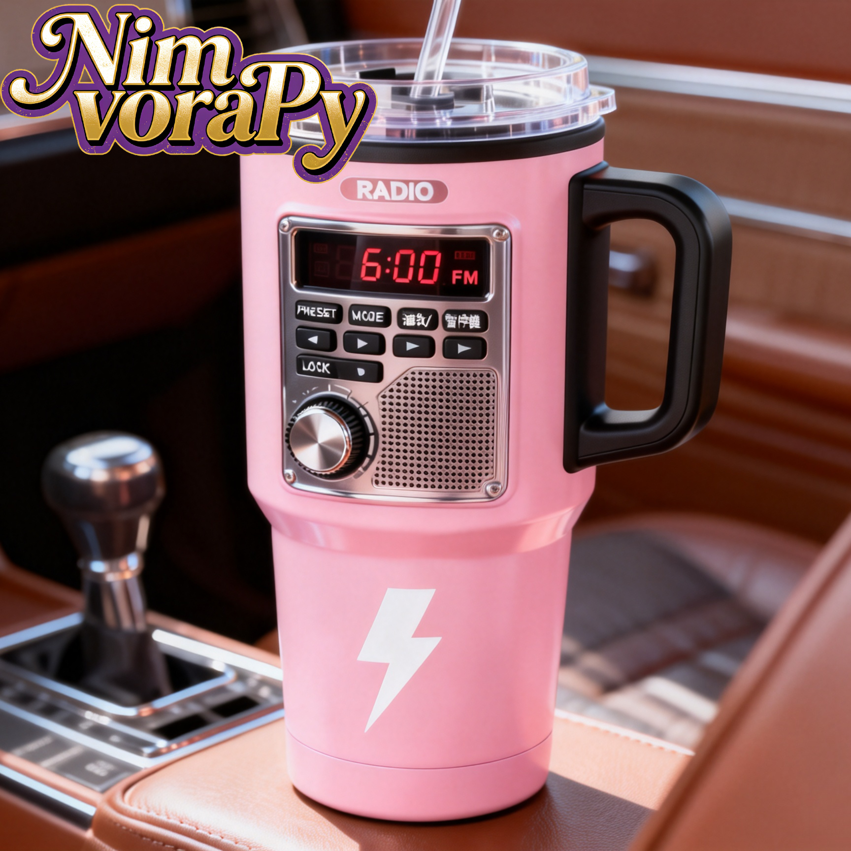 TEMU Theme 40 Oz Stainless Steel Travel Mug | Leak-proof Lid, Straw Lid, Double-layer Insulation, Suitable For Hot And Cold Beverages, Ideal For Gamers, Travelers, Cars, Outdoors, Gift