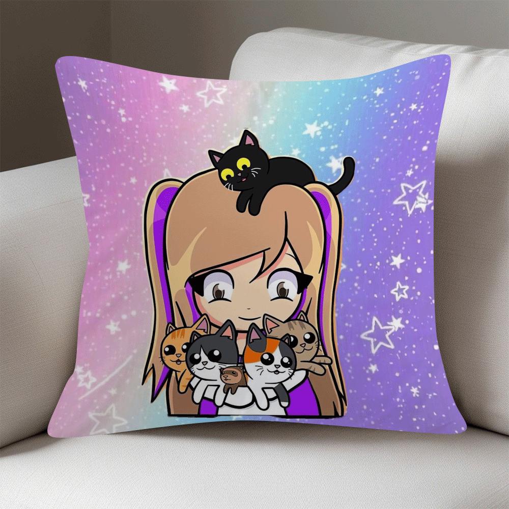 TEMU 1 de almohada en neutros de Lyna Vallejos - Cierre con cremallera, cubierta de 18x18 pulgadas compatible para sofá, cama y silla - Decoración