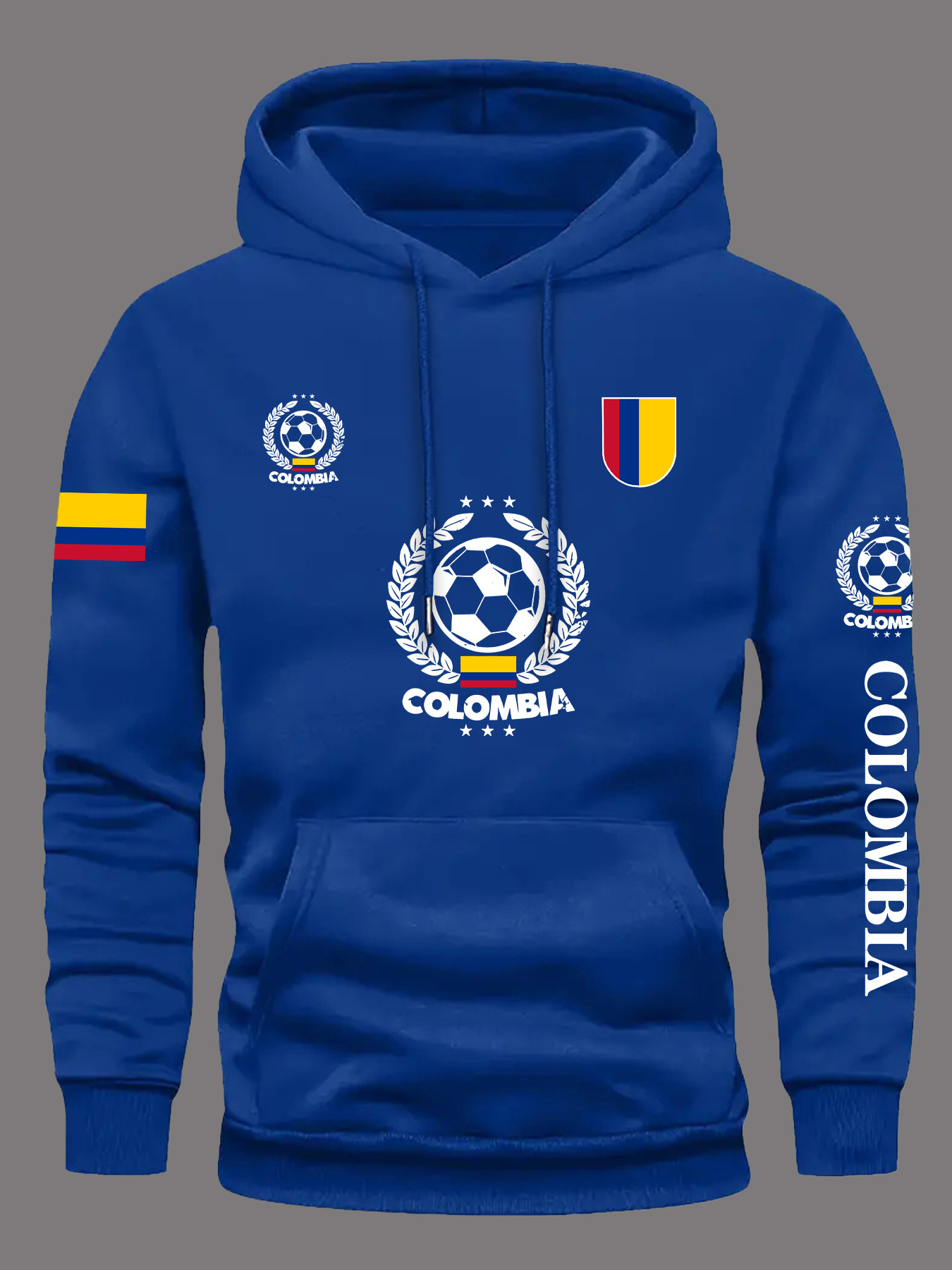 mens colombia graphic hoodie vibrant Temu United Arab Emirates