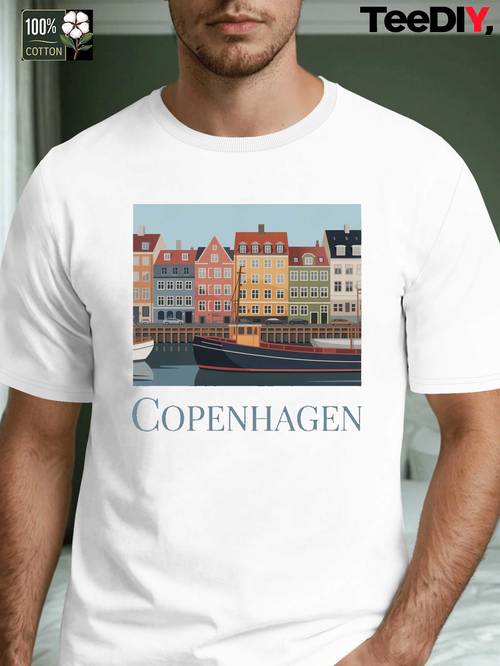 item picture poster art coded mens cotton t shirt