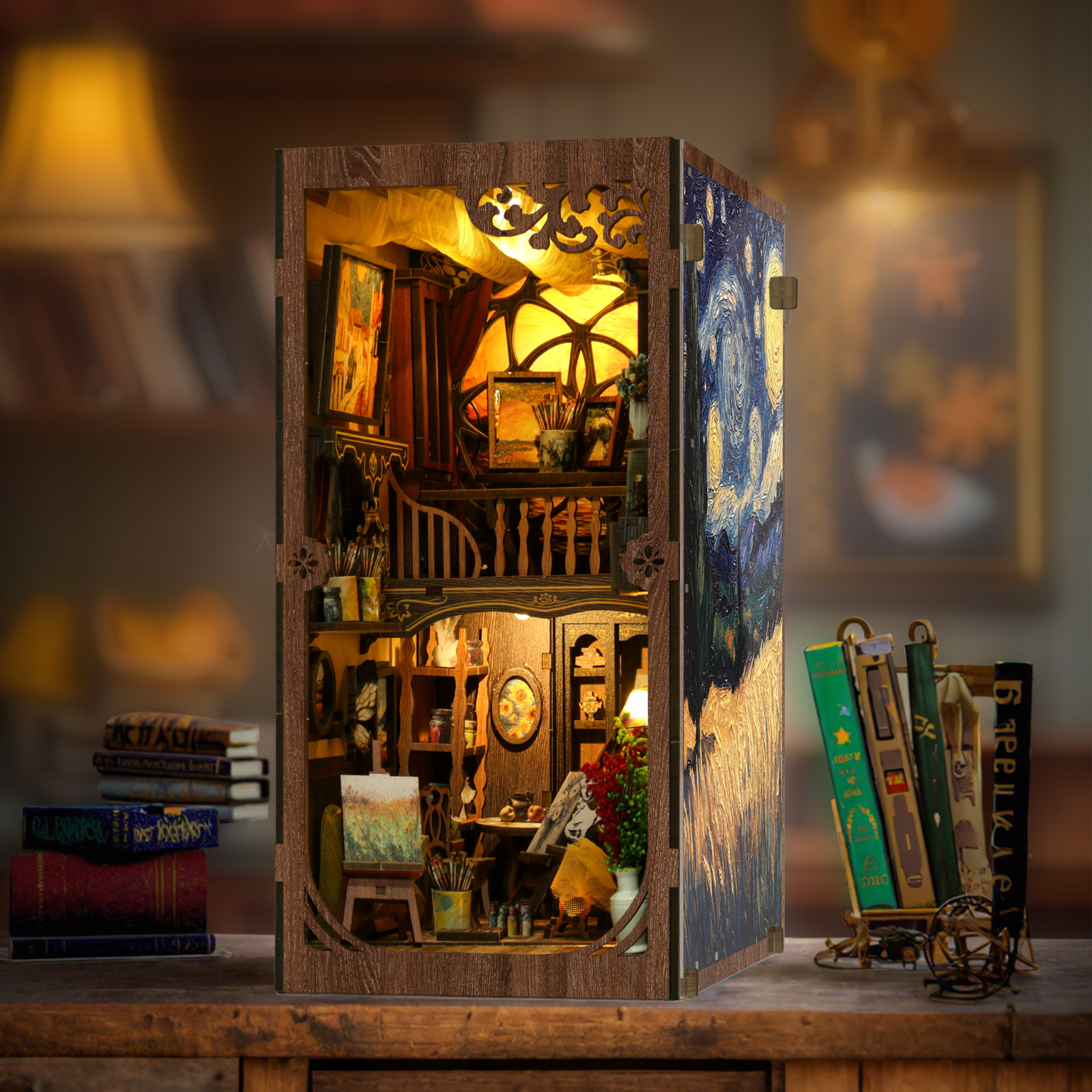 DIY Pop-Up Book Kit, 3D Desktop Decoration Model