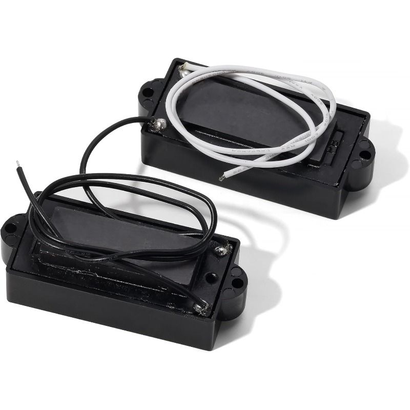 Wilkinson M Series WOPB Variable Gauss Ceramic Bass Humbucker Pickups Set for Precision Bass PB Style 4-String Electric Bass Guitar - High Quality, Durable