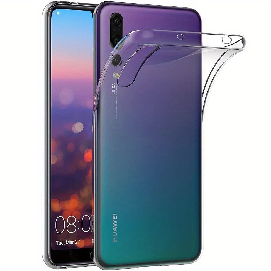 TEMU Phone Case: Case For Huawei P20 Pro Clear Case Skin Transparent Protective Sleeve Phone Case Cover