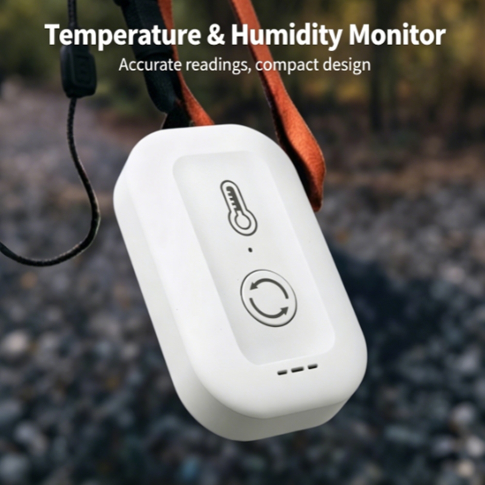 Wifi Smart Temperature Humidity Monitor, App & Wifi , App & Data Storage, Remote Indoor Air Humidity Temperature Detector
