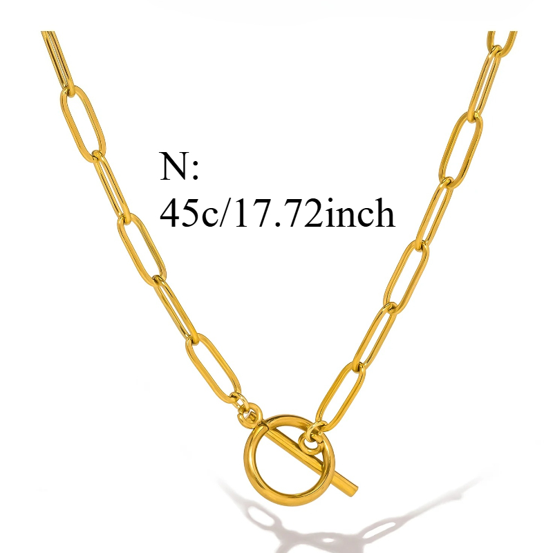 Women's Simple Stainless Steel Clavicle Necklace