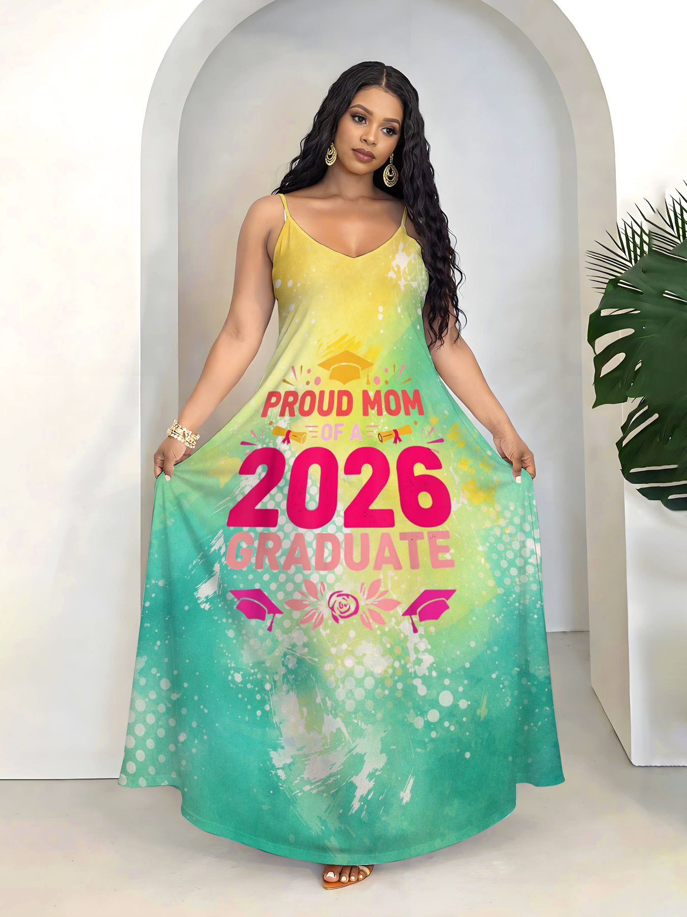 formal petite dresses Alex Evenings Petite Long Sleeveless Ombre Glitter Mesh Dress with Cowl Neckline and Cascade Detail Skirt WINE MULTI / 14P