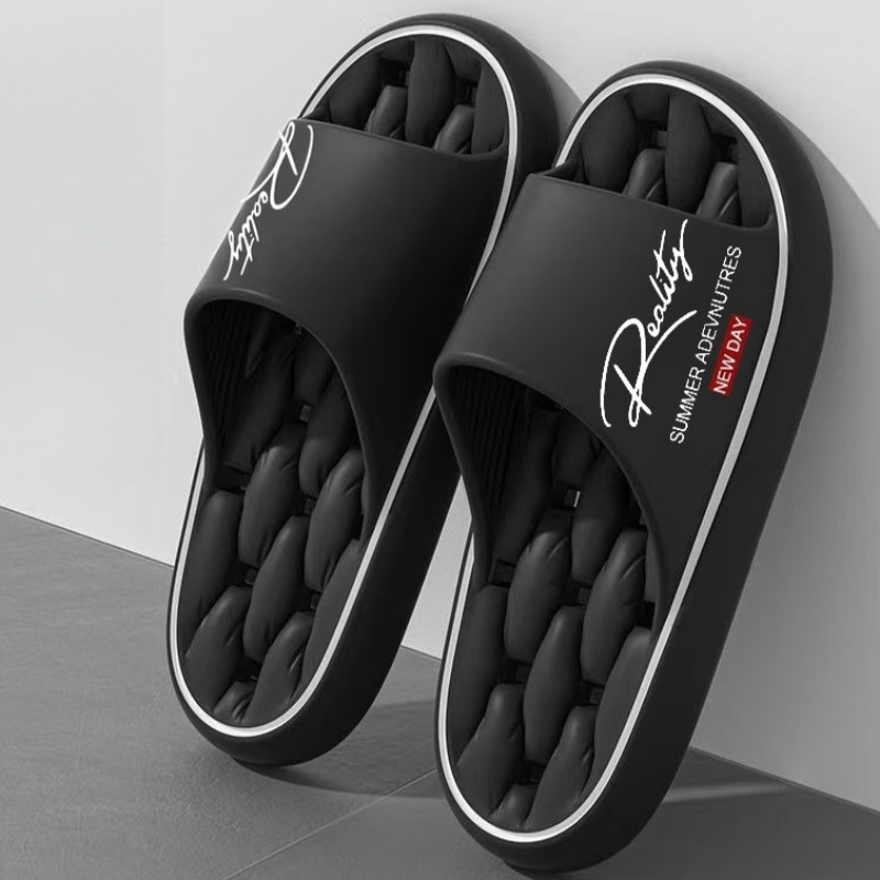 3 color unisex non slip slippers indoor outdoor thick sole eva sandals with arch support   house shoes for   spa cushioned   and easy to clean