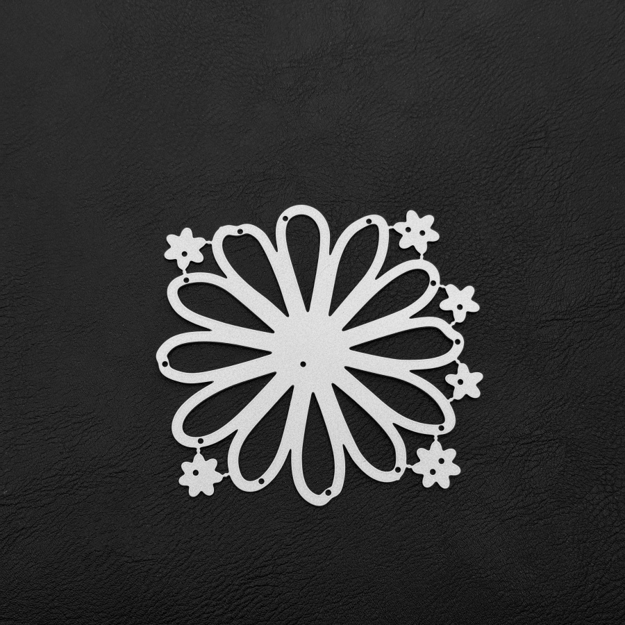 Image of 2026 New Arrival Layered Hollow Daisy Flower Metal Cutting Dies, Large Chrysanthemum Die Cuts, Spring Floral For Diy Scrapbooking, Gift Box Wedding Birthday Greeting Card Paper Craft Supplies