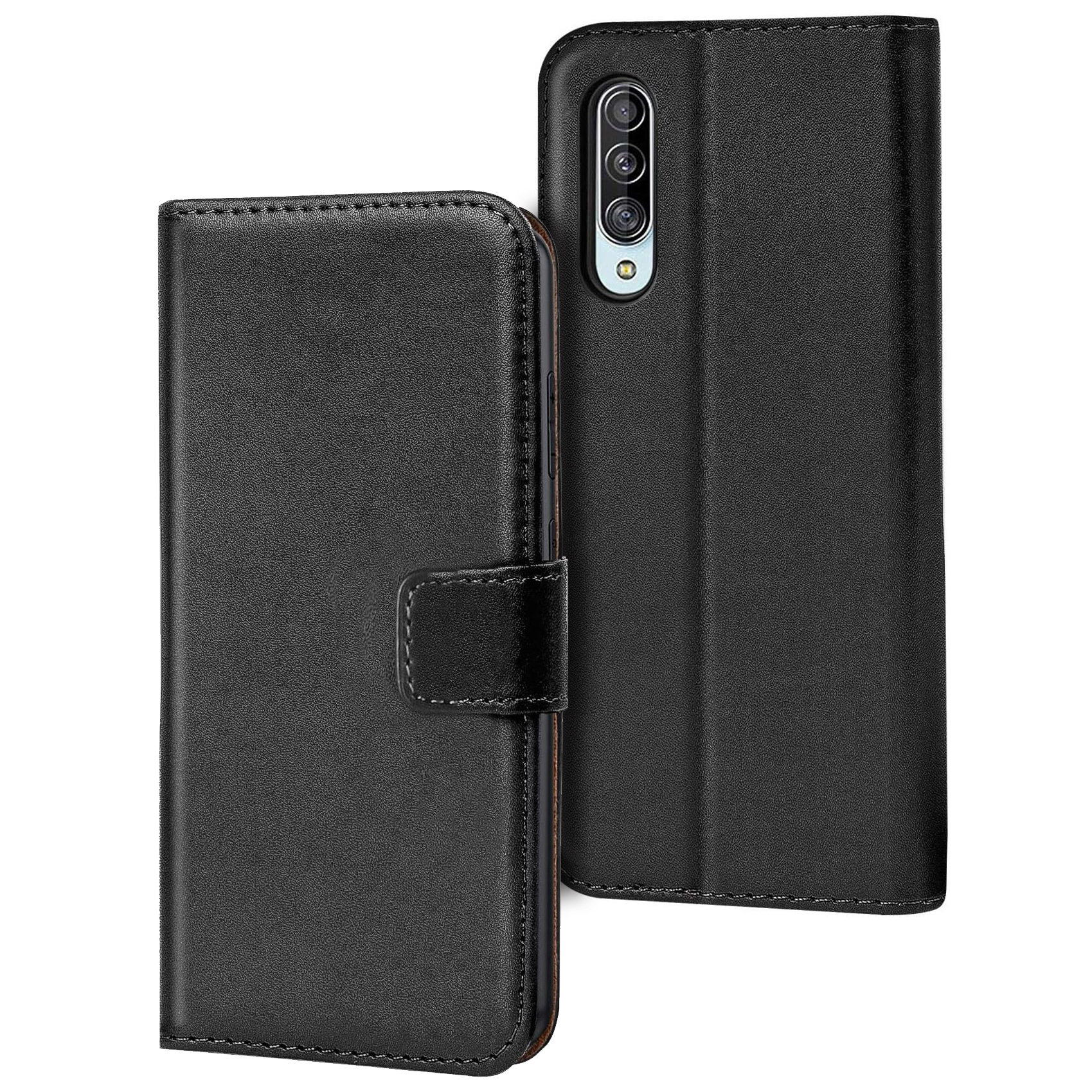 TEMU Phone Case - For For Galaxy A90 5g Mobile Phone Cover, Book-style Wallet Case, , Made Of Faux Leather, Includes Card Slots And Stand Feature,