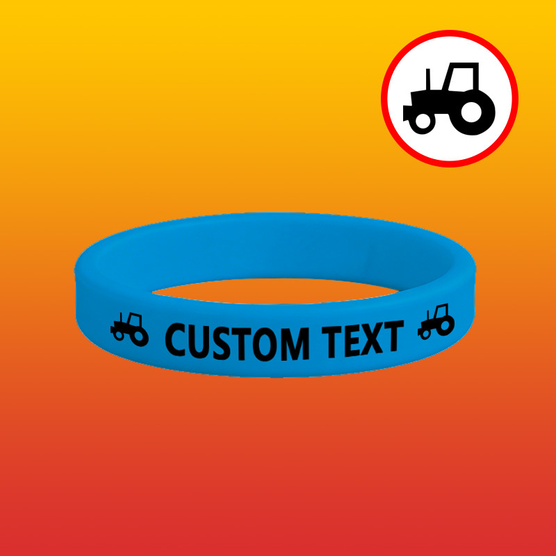 26pcs Custom Silicone Wristbands Set, Personalised Gift